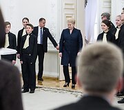 Lietuvos prezidentė Dalia Grybauskaitė