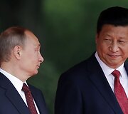 Rusijos prezidentas Vladimiras Putinas ir Kinijos prezidentas Xi Jinpingas