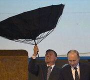 Rusijos prezidentas Vladimiras Putinas Kinijoje