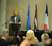 Prancūzijos ir Baltijos &scaron;alių gynybos pramonės konferencija.