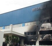 Gaisro nuniokota gamykla Vietname