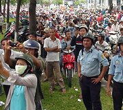 Protestuotojai Vietname
