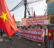 Protestuotojai Vietname