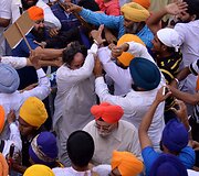 Sikhų susirėmimas &Scaron;iaurės Indijoje 
