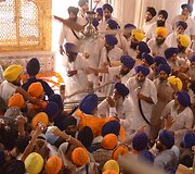 Sikhų susirėmimas &Scaron;iaurės Indijoje 