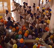 Sikhų susirėmimas &Scaron;iaurės Indijoje 