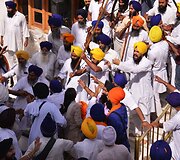 Sikhų susirėmimas &Scaron;iaurės Indijoje 