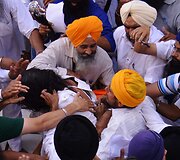 Sikhų susirėmimas &Scaron;iaurės Indijoje 