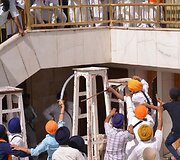 Sikhų susirėmimas &Scaron;iaurės Indijoje 