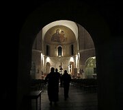 Jeruzalės bažnyčioje padegėjas sukėlė nedidelį gaisrą.