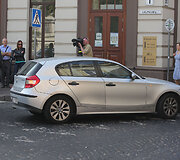 Vilniuje (Liejyklos gatvėje) BMW partrenkė dviratininkę.