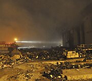 Gaisro nusiaubtas Karačio oro uostas