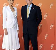 Angelina Jolie ir Williamas Hague'as