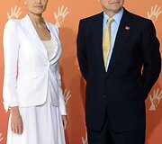 Angelina Jolie ir Williamas Hague'as