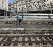 Prancūzijoje geležinkelių darbuotojų profsąjungos paskelbė streiką.