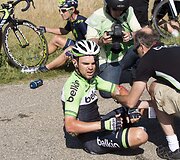 Dviratininkų avarija &bdquo;Criterium du Dauphine&ldquo; lenktynėse