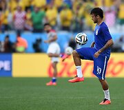 Neymaras ap&scaron;ilinėja prie&scaron; rungtynes su Kroatijos rinktine