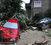 Potvynio padariniai Bulgarijoje