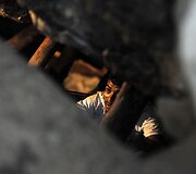 Nelegalioje aukso kasykloje žemės nuo&scaron;liauža užvertė įėjimą. 