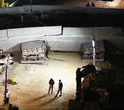 Brazilijoje ant sunkvežimių nukrito viadukas