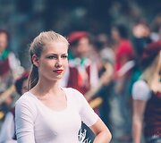 Dainų &scaron;ventės eisena Vilniuje
