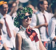 Dainų &scaron;ventės eisena Vilniuje