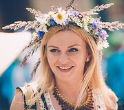 Dainų &scaron;ventės eisena Vilniuje