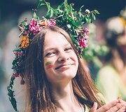 Dainų &scaron;ventės eisena Vilniuje