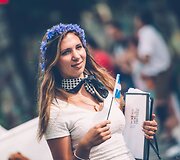 Dainų &scaron;ventės eisena Vilniuje