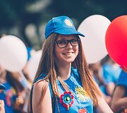 Dainų &scaron;ventės eisena Vilniuje