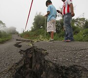 Žemės drebėjimo padariniai Meksikoje