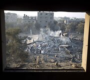 Izraelio oro pajėgų antskrydžių padariniai Gazos ruože
