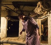 Slovjanske žmonės slepiasi daugiabučio rusyje