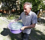 Slovjanske vyras ne&scaron;a stiklo &scaron;ukles