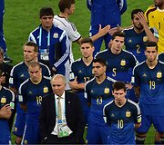 Argentinos futbolo rinktinė po pralaimėjimo Vokietijos futbolo rinktinei