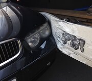 Vilkiko ir BMW avarija Vilniuje