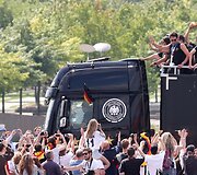 Vokietijos futbolo rinktinės sutiktuvės Berlyne