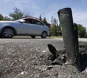 Donecke ap&scaron;audytas daugiabučių rajonas