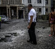 Donecke ap&scaron;audytas daugiabutis 