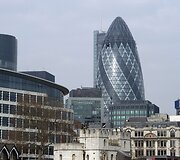 &bdquo;Gherkin&ldquo; dangoraižis Londone