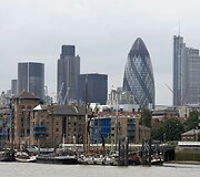 &bdquo;Gherkin&ldquo; dangoraižis Londone