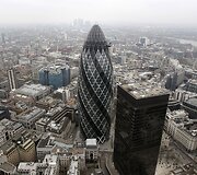 &bdquo;Gherkin&ldquo; dangoraižis Londone
