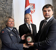 Norvegijos gynybos ata&scaron;ė Lietuvai pasikeitimo ceremonija