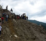 Žemės nuo&scaron;liauža Nepale