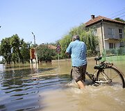 Potvynis Bulgarijos &scaron;iaurės vakaruose