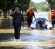 Potvynis Bulgarijos &scaron;iaurės vakaruose