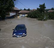 Potvynis Bulgarijos &scaron;iaurės vakaruose