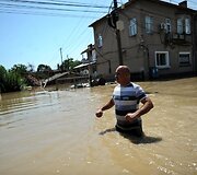 Potvynis Bulgarijos &scaron;iaurės vakaruose