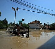 Potvynis Bulgarijos &scaron;iaurės vakaruose