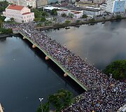 Eduardo Camposo laidotuvės Resifėje